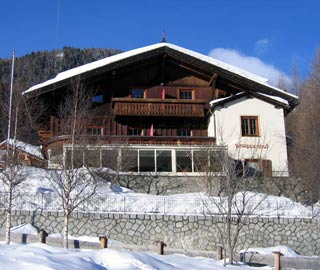 House in winter