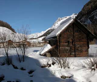 House in winter